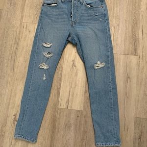 Levi’s 501 s skinny jeans size 28